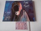 PINK FLOYD THE WALL CONCERT PROGRAMME AND TICKET EARLS CT