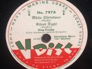 Bing Crosby - White Christmas - US Armed Forces Victory V Disc (1947) 78 rpm