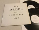 NEW ORDER  -  SUBSTANCE 1987  -  DOUBLE LP WITH INNERS ON THE FACTORY LABEL