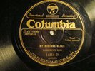 78 : COL 14350 D- BARBECUE BOB -MY MISTAKE BLUES / HOW LONG PRETTY MAMA