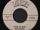 DAVE JOHNSON: Angel Of Mine / Teen-age Jamboree 45 (dj, clean VG-) Oldies