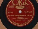 78 rpm Louis Armstrong Hot Five small red OKeh 8423 in EE- Hear