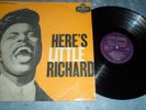 LITTLE RICHARD 'HERE'S LITTLE RICHARD' HA-C 2055 LONDON RECORDS 1957 UK ISSUE