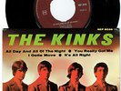 THE KINKS 7'' - All day and all of the night, rare Sweden/ Norway EP -65, PS