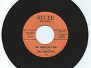 DOO WOP 45 SENSATIONS THE PRICE OF LOVE ON RIVER VG+ ORIGINAL 1ST PRESS