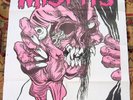 MISFITS STUNNING RARE U.K. RECORD COMPANY PROMO POSTER 