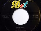 The VANGUARDS 45 Baby Doll / My Friend Mary Ann DOT doo wop NM ws401