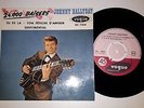 45 T  EP  French  Press JOHNNY HALLYDAY: 24000 baisers  + 3