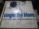 Otis Blackwell Singin' the Blues DAVIS RECORDS ORIGINAL LP JD-109 1957 VG-