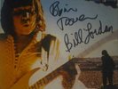 Robin trower, Bill Lordan autographed 
