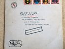 FREE FREE LIVE 1971 UK LP PINK RIM ILPS9160 A1/B1 ENVELOPE SLEEVE & INNER