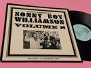 SONNY BOY WILLIAMSON LP VOLUME 2 ORIG USA '60 EX+ COP CARTONATA TOP JAZZ BLUES