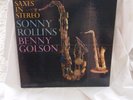 SONNY ROLLINS BENNY GOLSON Saxes In Stereo Riverside '58 DG NM