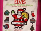 ELVIS PRESLEY - Merry Christmas Baby - 45 rpm Picture Sleeve only - RCA 0572