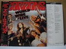 SCORPIONS / WORLD WIDE LIVE - Japan 2LP w/obi & POSTER