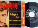 JOHNNY HALLYDAY - EP Spain PS - LA BAGARRE +2 Live Golden 1963 – EP ESPAGNE VG+