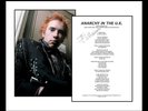 VERY COOL - SEX PISTOLS - JOHNNY ROTTEN - ORIGINAL HAND SIGNED AUTOGRAPH