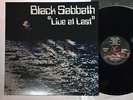 BLACK SABBATH LIVE AT LAST NEMS SP25-5009 JAPAN LP