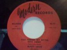 NORTHERN SOUL 45 MARY LOVE  YOU TURNED MY BITTER INTO SWEET