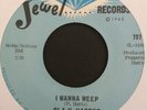 Ola V. Harper 60s Soul 45 on Jewel   I Wanna Weep   Hear