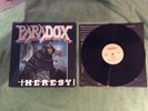 Paradox -Heresy Lp Rar sehr gut