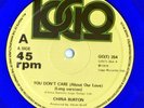 China Burton ?– You Don't Care (About Our Love) - 12