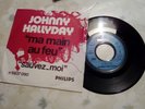 45t rare Johnny Hallyday promo ma main au feu original