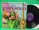The Story Of Robin Hood Walt Disney 1970 Record & Book NM-/VG+ Disneyland 3993