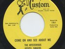 Rare Black Gospel 45- The Mysterious Gospel Singers- Come On And See About - M-