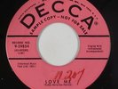 Buddy Holly 45 - Love Me/Blue Days, Black Nights - Decca - VG++ mp3