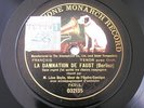 Leon Beyle Berlioz Damnation de Faust Gramophone Monarch 12