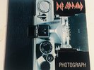 Def Leppard Photograph - vinyl 45 rpm single with AUTOGRAPHED sleeve