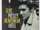 ELVIS PRESLEY: Heartbreak Hotel RCA EP 45  EPA-821 2s/2s VG+ Disc