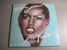 Grace Jones- Portfolio- LP 1977 Island ILPS 9470 Autograph Signed by Grace Jones