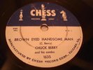 ROCK CHUCK BERRY Brown Eyed Handsome Man/Too Much Monkey Business CHESS 1635 V++