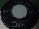 CHRIS CLARK - FROM HEAD TO TOE / THE BEGINNING OF THE END - TAMLA MOTOWN