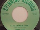 Original Larry Dowd, Blue Swingin' Mama 45rpm record, rockabilly RAB