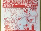 LP - V/A - Bloodstains Across Spain - Spanish Punk, Skinhead, Decibelios Vulpess