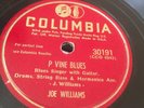 BLUES BIG JOE WILLIAMS Col 30191 P-VINE BLUES/Hiway Man E-