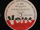 BING CROSBY rare Christmas V-DISC 12
