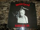 Motorhead Rare SIGNED Lemmy Kilmister Recorded Live 1978 Vinyl Record COA Photo