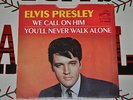 Elvis Presley 45 Record 47-9600 We Call on Him / You'll Never Walk Alone N MINT