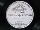 78rpm NELLIE MELBA sings RIGOLETTO - MAUVE VICTOR MELBA RECORD 95018