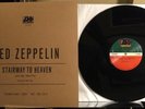 Led Zeppelin “Stairway To Heaven” Vinyl 12” Atlantic Promo Single Rare Mispress
