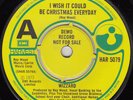 70s Christmas Xmas WIZZARD wish it could UK Demo Promo DJ Copy 7