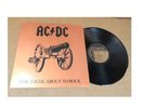 AC/DC For Those About To Rock Vinyl LP Near Mint RL Robert Ludwig Mastered NR