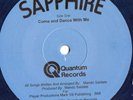 Sapphire ?– Come And Dance With Me / Color Vinyl,12