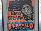 James Brown, SIGNED BY BROWN, Apollo 1966, RARE POSTER
