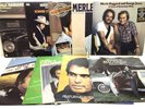 Merle Haggard LP Vinyl Record Album Lot: The Roots of My Raising + Branded Man +