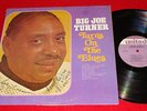 1977 Big Joe Turner Autographed LP Record / Turns on the Blues - United US-7759